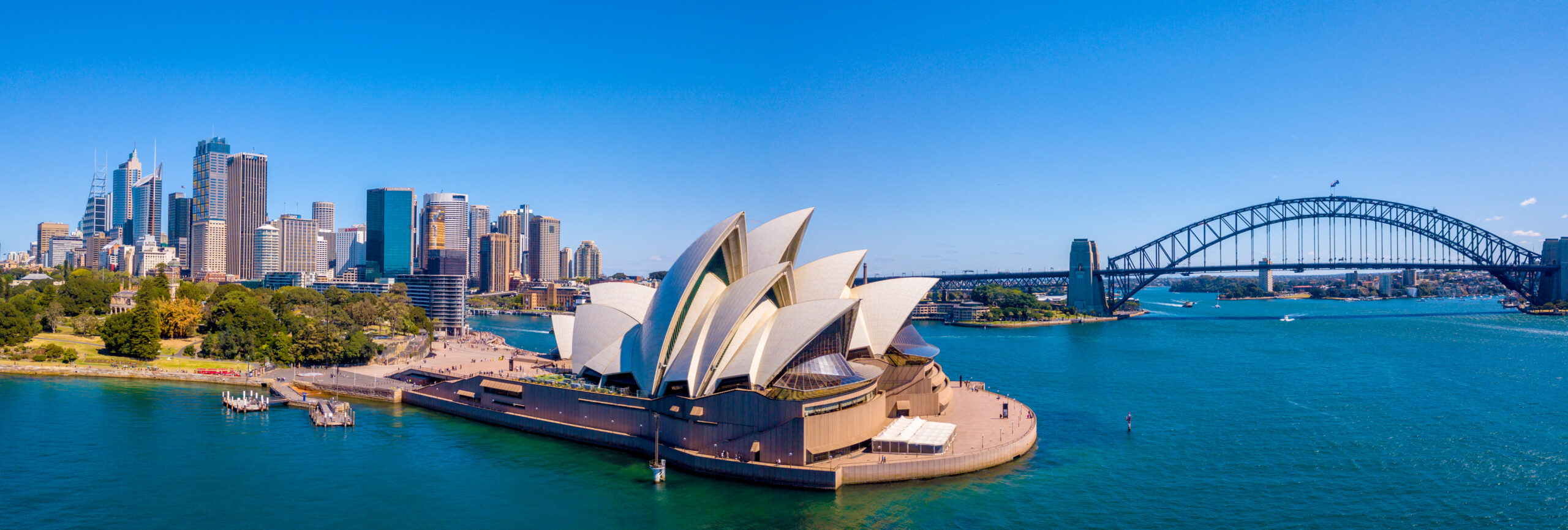 Sydney Opera House and Sydney Harbour Bridge